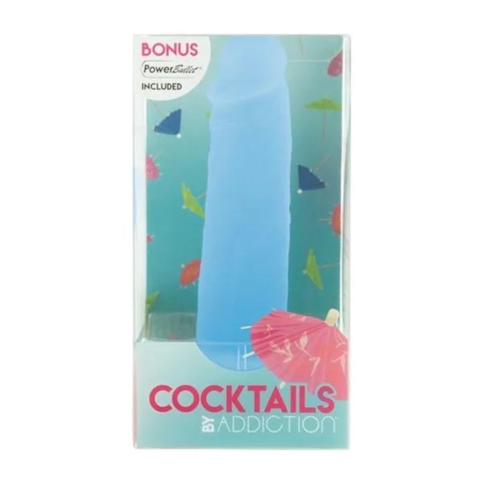 Addiction Cocktails Dildo Blue Lagoon 55in Dildos