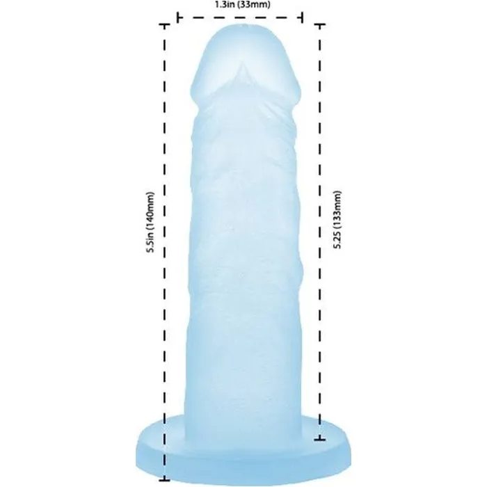 Addiction Cocktails Dildo Blue Lagoon 5.5in | Dildos