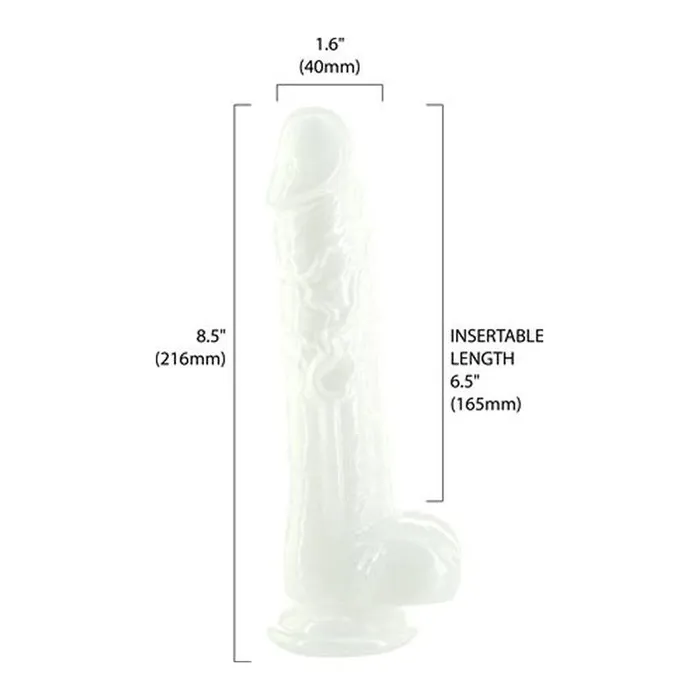 Addiction Dildos | Pearl Dildo 8.5in Pearl White