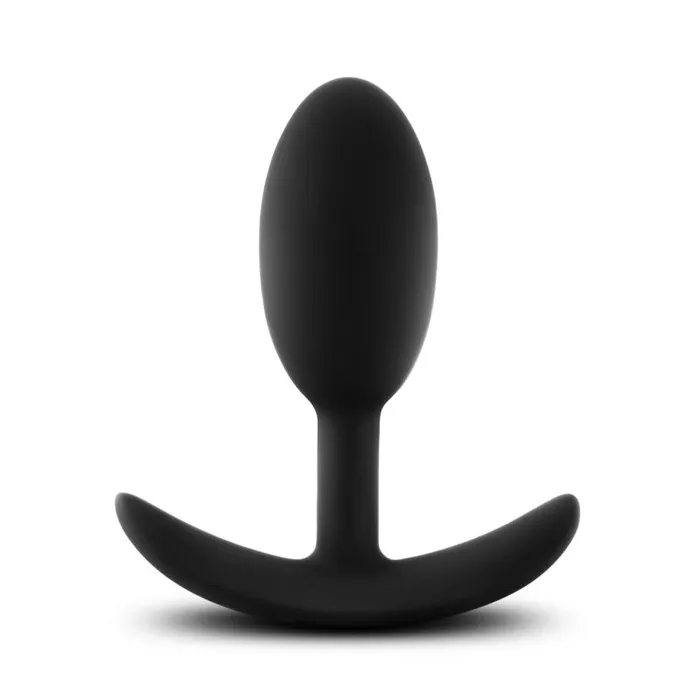 Anal Adventures Male Sex Toys | Anal Adventures Platinum Silicone Vibra Slim Plug Medium