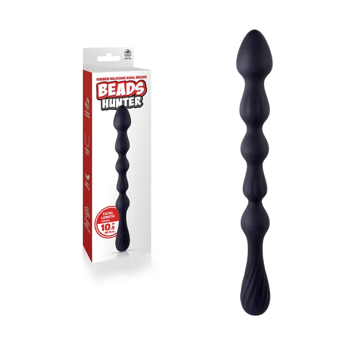 Anal Beads Hunter Black Excellent Power