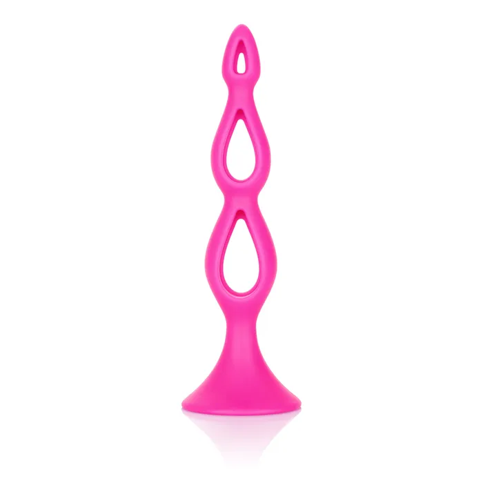 Anal CalExotics Booty Call Silicone Triple Probe Pink