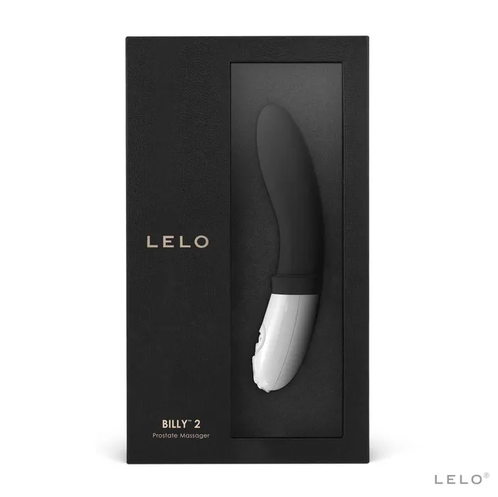 Anal Lelo Billy 2 Deep Black Luxury Rechargeable Prostate Massager Lelo