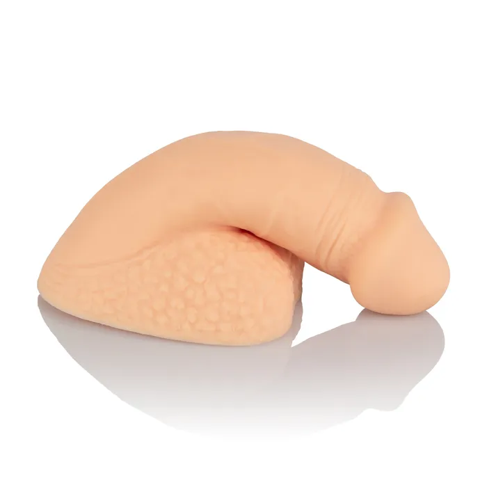 Anal Packer Gear 4 Inch Silicone Packing Penis Ivory CalExotics