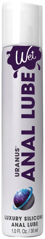 Anal Wet Wet Uranus Anal Lube Premium Silicone Based Lubricant 10 Oz