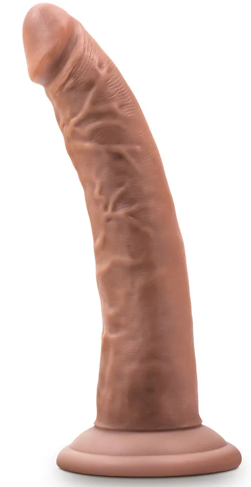 Au Naturel Jack 7 Inch Dildo Mocha Blush Novelties Dildos