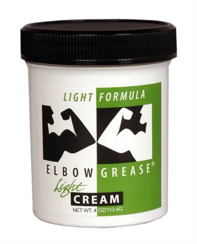 B Cummings Dildos Elbow Grease Light Cream 4 Oz