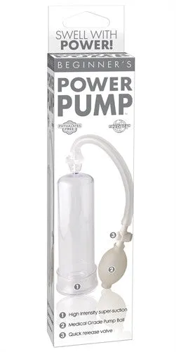 Beginners Power Pump Clear Pipedream Anal