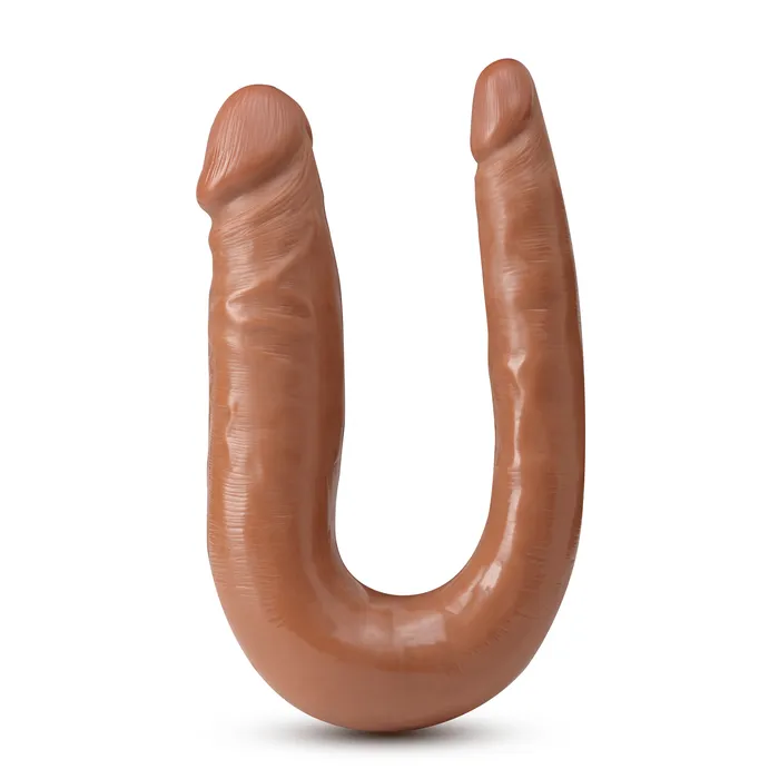 Blush Dildos Dr Skin Mini Double Dong Mocha