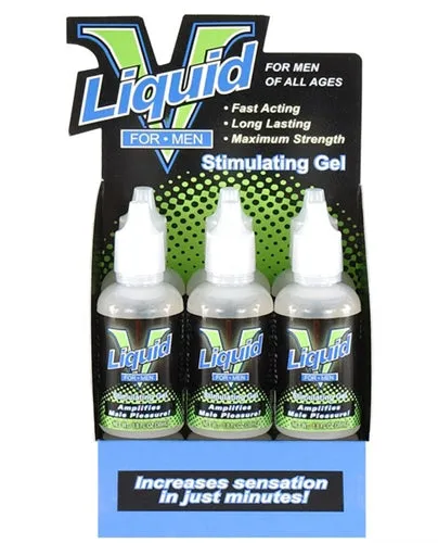 Body Action Liquid v for Men 6 Pack Display Male Sex Toys