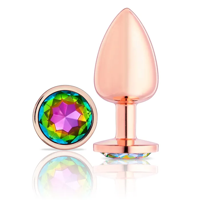 Cloud 9 Novelties Gems Rosy Gold Anal Plug Large Cloud 9 Novelties Anal