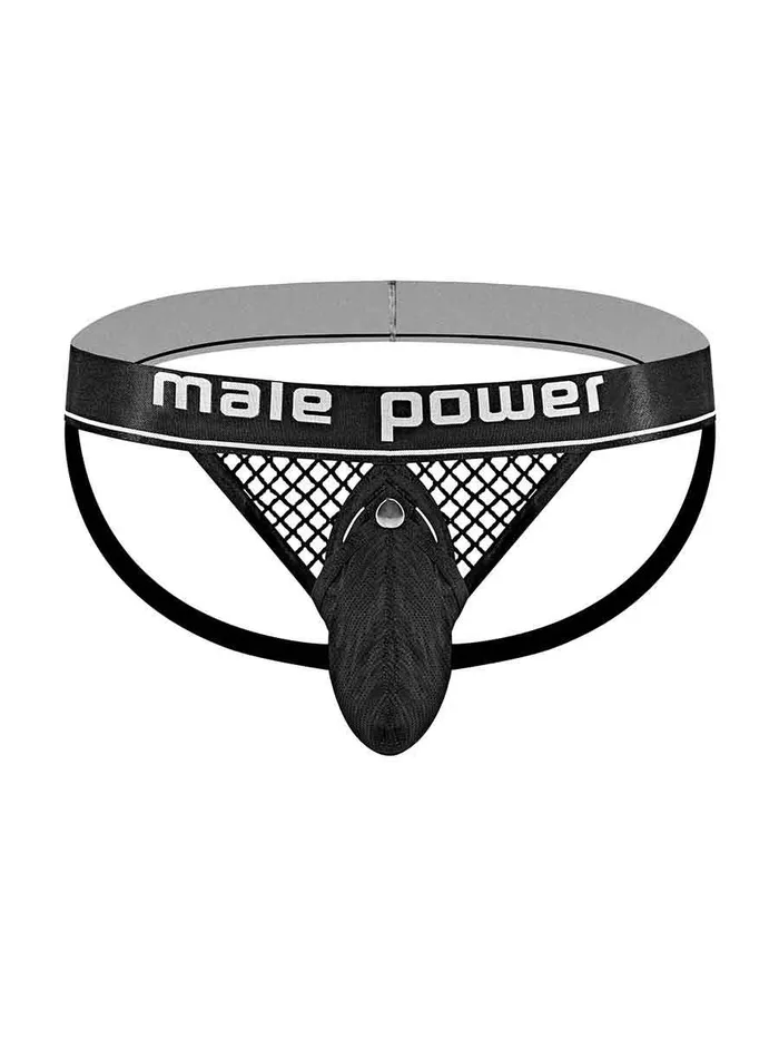 Cock Pit Net Cock Ring Jock S M Black Male Power Male Sex Toys