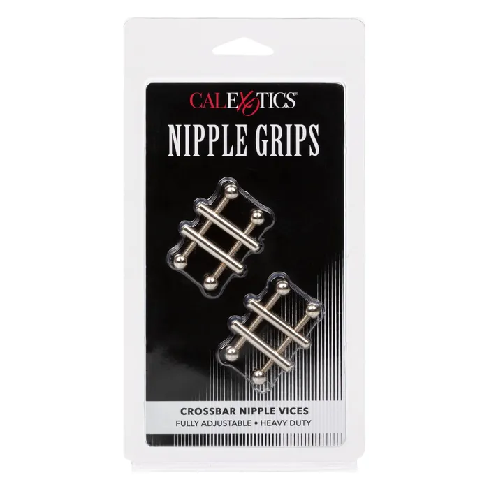 Couples | CalExotics Nipple Grips Crossbar Vices | Fully Adjustable for Intense Nipple Play