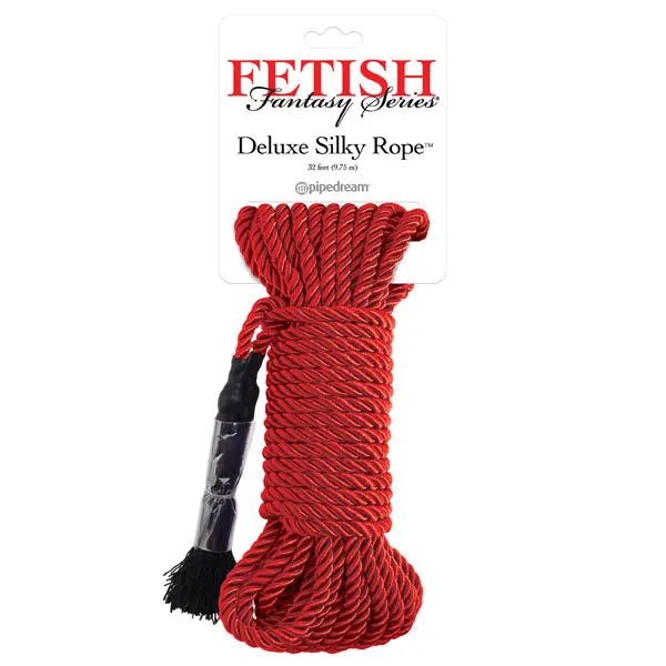 Couples Fetish Fantasy Series Deluxe Silky Rope Pipedream