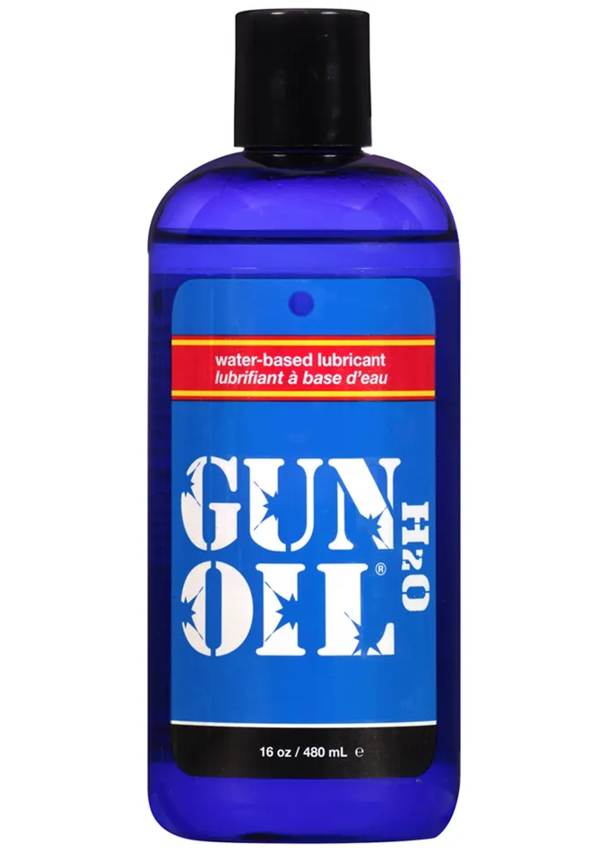 Couples Gun Oil Pink Lubricant Gun Oil H2O 16 Oz