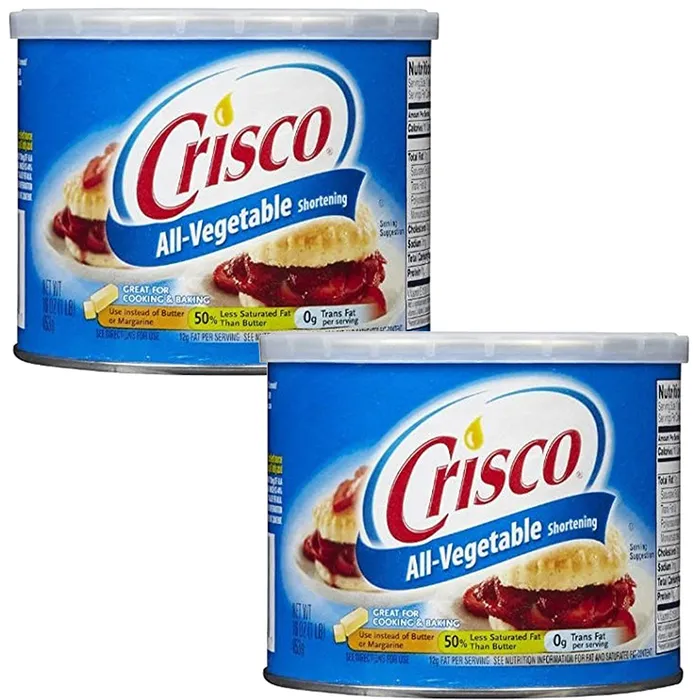 Crisco Anal 2x CRISCO Shortening All Vegetable Fist Lubricant 453g Anal Fisting Oil Sex Lube