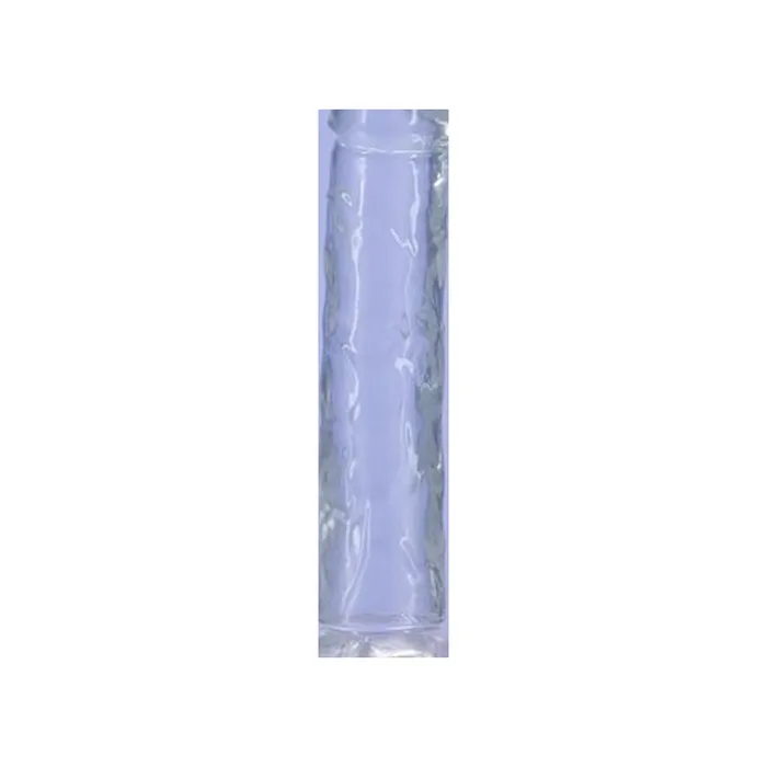 Crystal Dildo Straight 7in Clear | Addiction Dildos