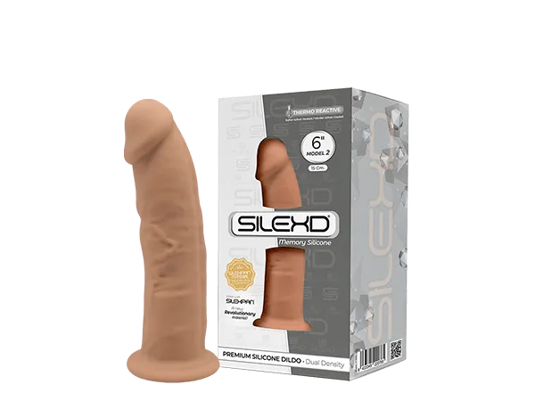 Dildos Adrien Lastic Silexd 6 Model 2 Realistic Silicone Dildo Suction Cup Caramel