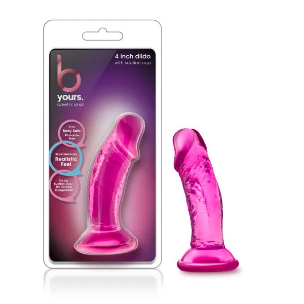 Dildos Blush Novelties B Yours Sweet n Small 4 Dildo