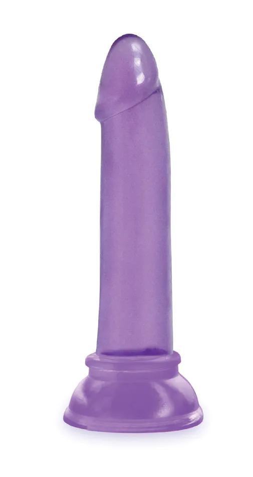 Dildos Icon Brands The 9s Diclets 7 Inch Jelly Dong Purple Purple