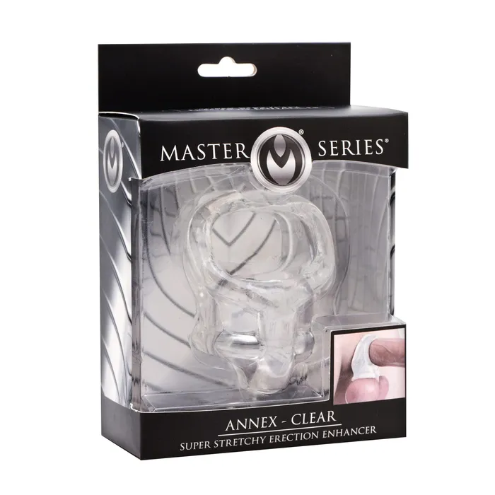 Dildos | Master Series Annex Clear Super Stretchy Erection Enhancer