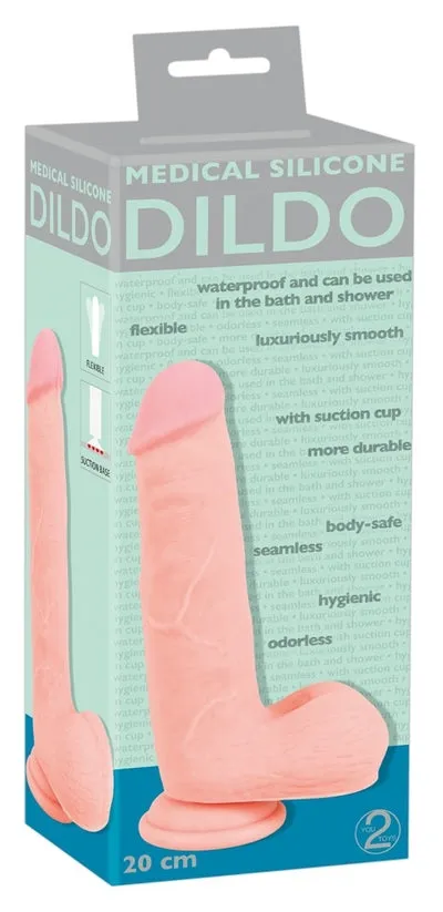 Dildos Medical Silicone 8 Dildo Flesh Orion