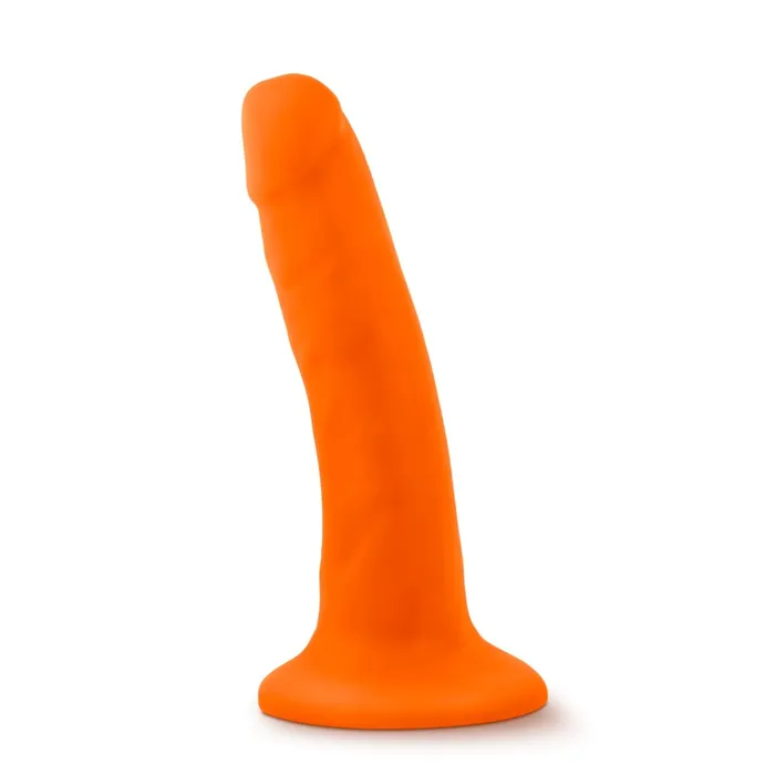 Dildos | Neo Neo Dual Density Cock Neon 6 Inch Orange