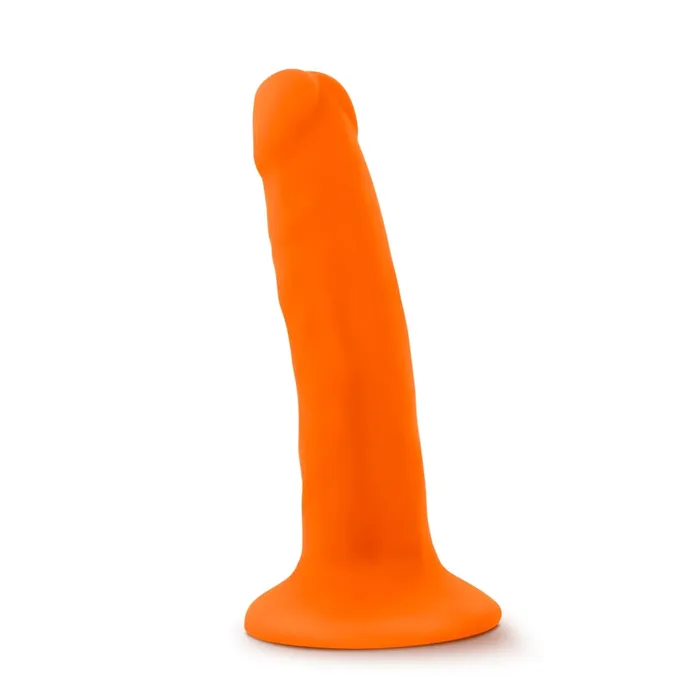 Dildos | Neo Neo Dual Density Cock Neon 6 Inch Orange