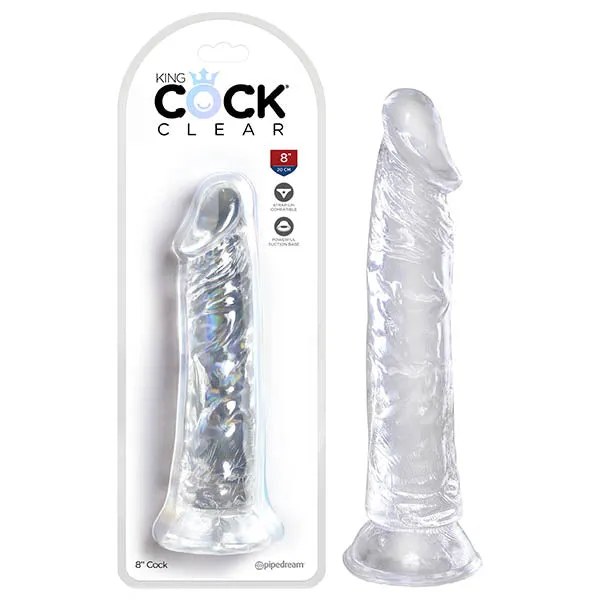 Dildos Pipedream King Cock Clear 8 Cock