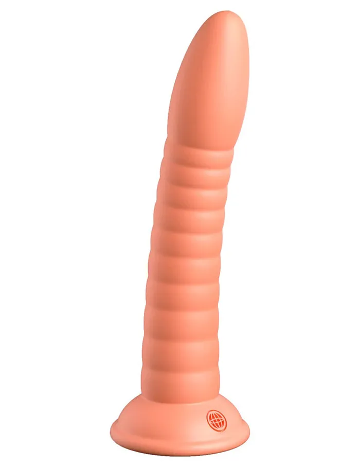 Dillio Platinum Wild Thing 7 Inch Dildo Peach Pipedream Dildos