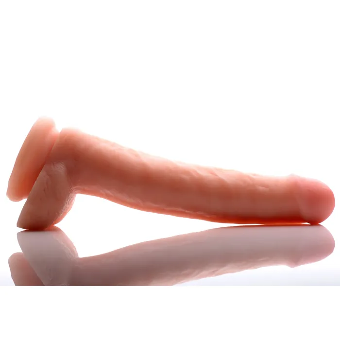 Easy Entry Dildos | 8 Inch Slim Dildo with Balls