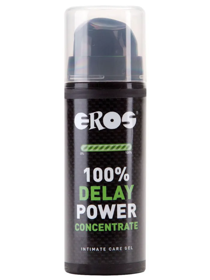 Eros Enhancers EROS DELAY 100 PERCENT POWER CONCENTRATE DELAY GEL 30ML