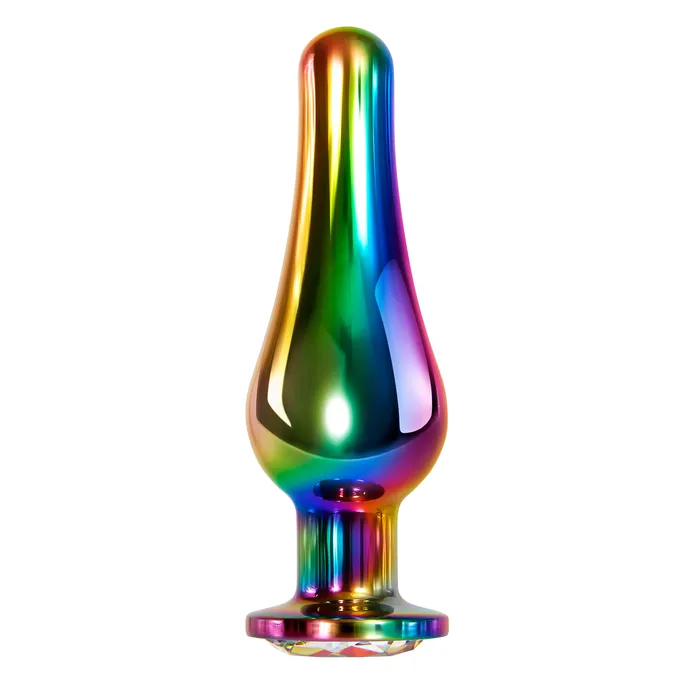 Evolved Novelties Rainbow Metal Plug Large Anal