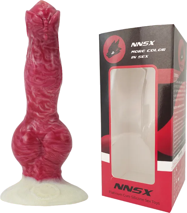 FAAK Male Sex Toys FAAK N5028 Aula 82 Dani Platinum Liquid Silicone Anal Plug Dildo