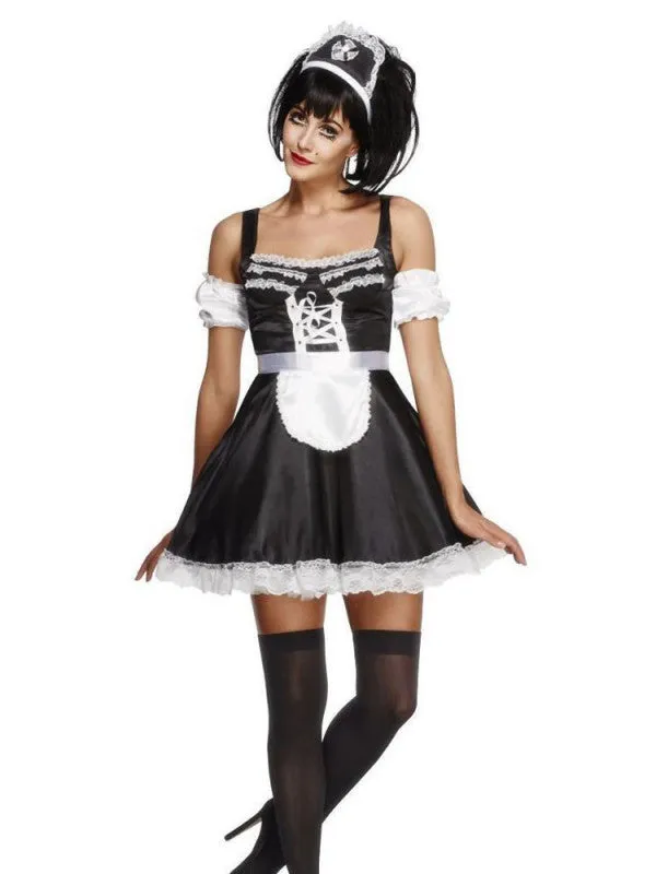 Fever Flirty French Maid Costume Small Fever Lingerie Male Sex Toys