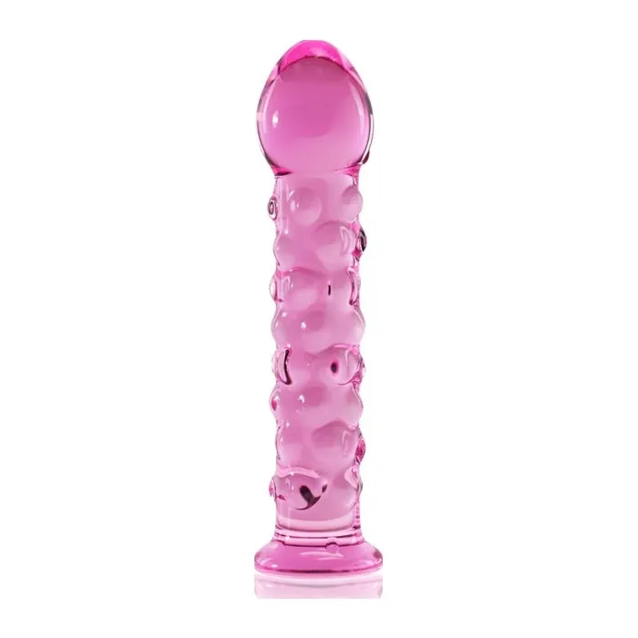 Glass Romance Dildos Glass Romance 2 Pink 7in