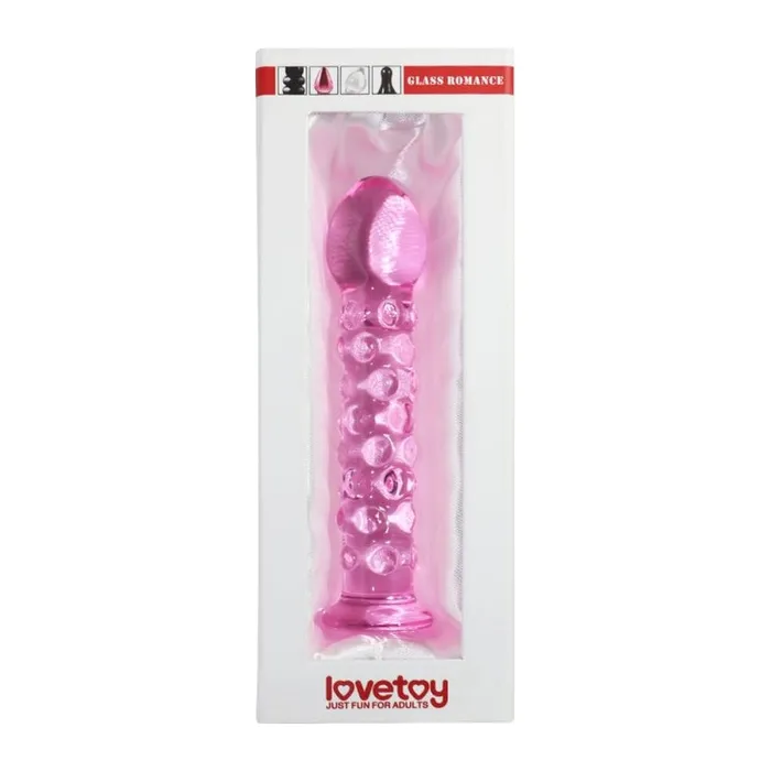 Glass Romance Dildos | Glass Romance 2 Pink 7in