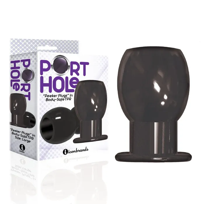 Icon Brands The 9s Port Hole Hollow Butt Plug Anal