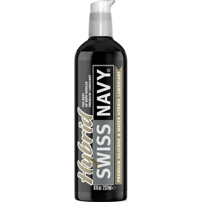 Lubricants | Swiss Navy Swiss Navy Hybrid Lubricant 8oz/237ml