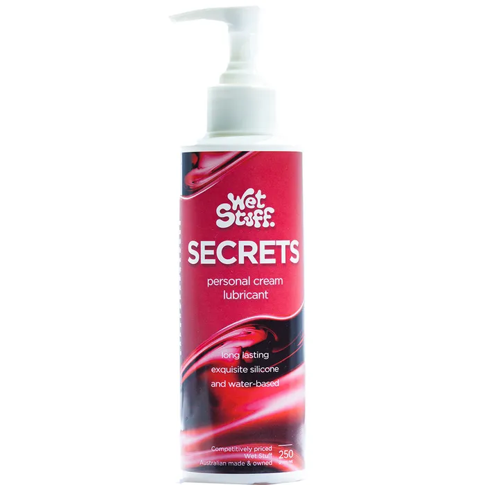 Lubricants | Wet Stuff Secrets Personal Lubricant Hybrid - Gel Works