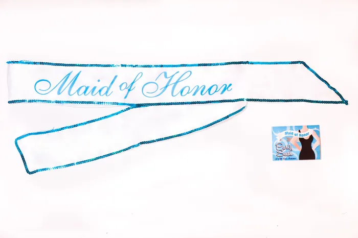 Maid of Honor Party Sash Little Genie Anal