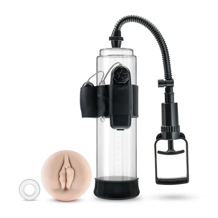 Male Sex Toys Blush Novelties Performance Vx 4 Male Enhancement Pump System Clear