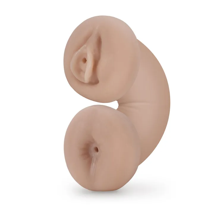 Male Sex Toys Enlust Tasha Soft and Wet Glow in the Dark Stroker Beige Blush