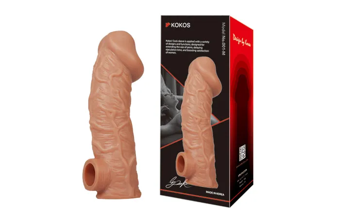 Male Sex Toys | Kokos Kokos Cock Sleeve 1 Medium Penis Extender Male Enlarger Couples Sex Toy