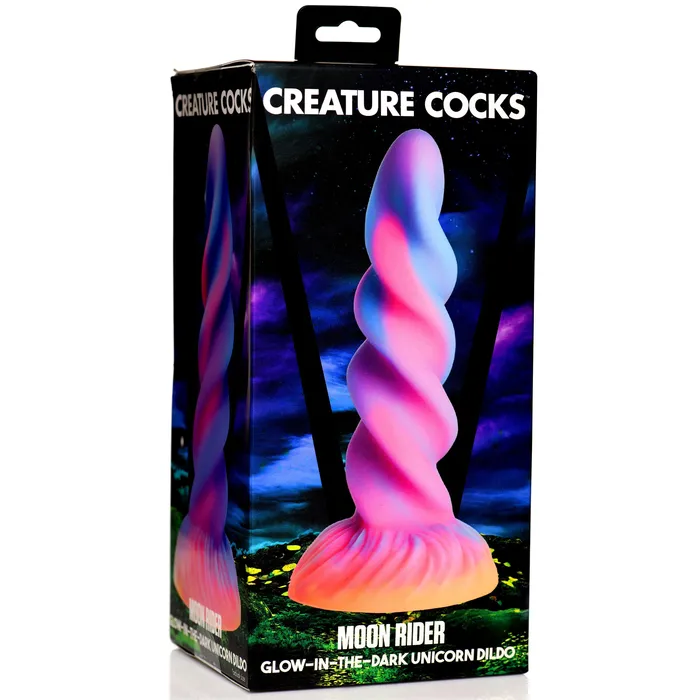 Moon Rider Glow-in-the-dark unicorn Dildo | Creature Cocks Dildos