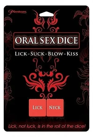 Oral Sex Dice Game Fun and Flirty Intimacy Enhancer for Couples Pipedream Products Couples