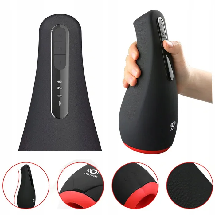 Otouch Airturn 2 Heated Suction Masturbator Pocket Pussy Male Sucker Sex Toy | OTouch Male Sex Toys