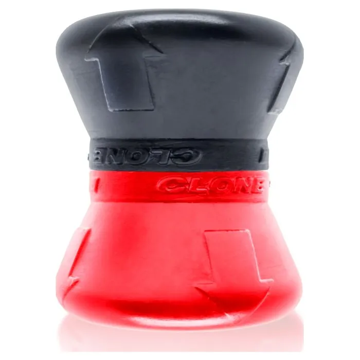 OxBalls Anal Clone Duo 2 Pc Ballstretcher RedBlack