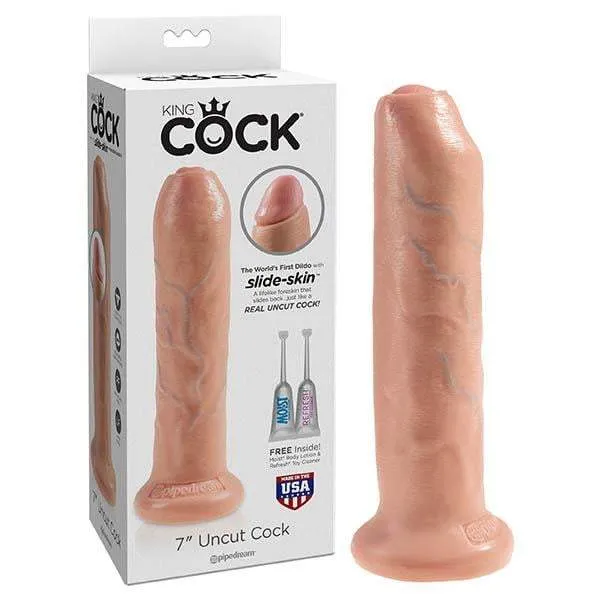 Pipedream Pipedream King Cock 7 Uncut Flesh 178 cm Dong Dildos