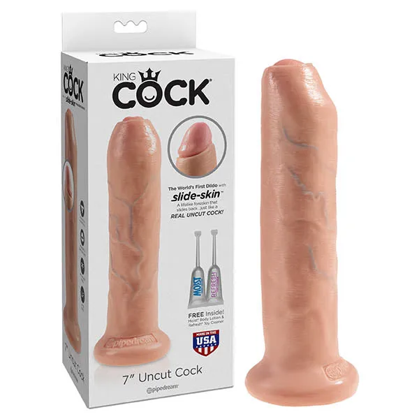 Pipedream Pipedream King Cock 7'' Uncut - Flesh 17.8 cm Dong | Dildos